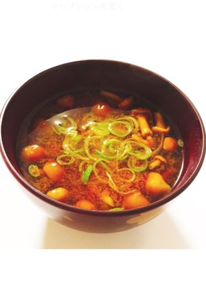 豆腐となめこの味噌汁♬-レシピのメイン写真