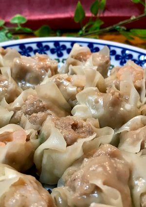 箸が止まらない！激ウマ海老シュウマイ-レシピのメイン写真