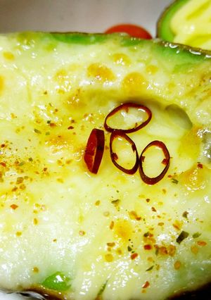 サクッと焼きアボガドのイタリア風-レシピのメイン写真
