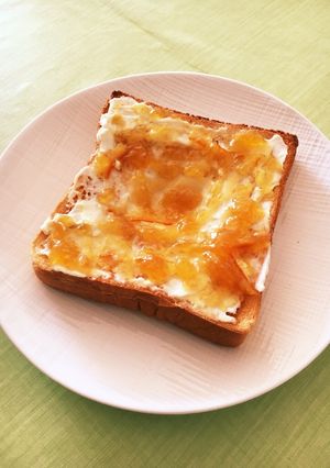 ジャムとクリチのトースト-レシピのメイン写真