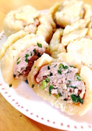 玄米粉と葛粉のグルテンフリー肉まん-レシピのメイン写真