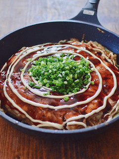 簡単フライパン1つ!広島風お好み焼き-レシピのメイン写真