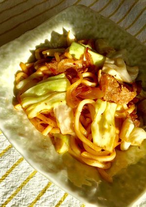 簡単あっさり和風焼きうどん-レシピのメイン写真