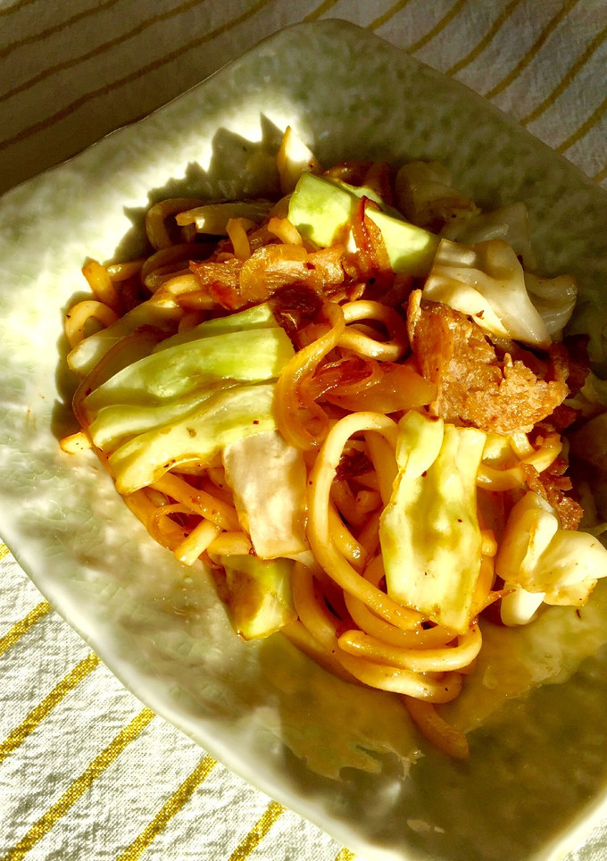 簡単あっさり和風焼きうどん-レシピのメイン写真