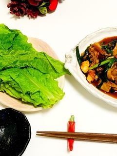 韓国風チュクミポックン(タコの甘辛炒め)-レシピのメイン写真