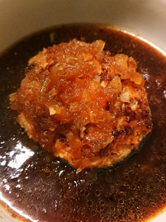 甘めのおろし玉ねぎソース♪-レシピのメイン写真