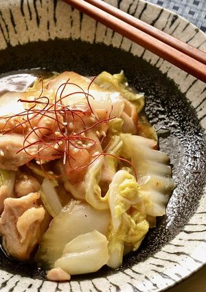 鶏ももと白菜のとろみ炒め-レシピのメイン写真