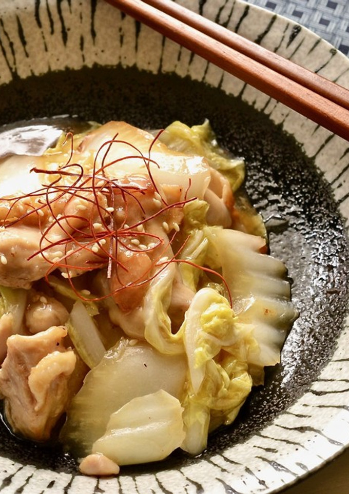 鶏ももと白菜のとろみ炒め-レシピのメイン写真