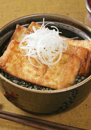 油揚げの蒲焼き風丼-レシピのメイン写真