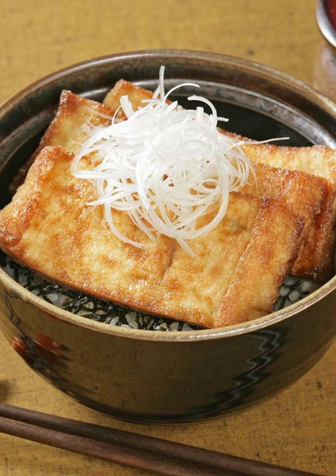 油揚げの蒲焼き風丼-レシピのメイン写真