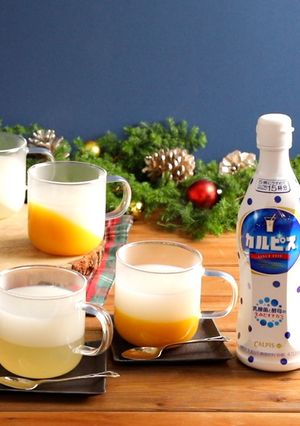 飲むスイーツ「カルピス」ホットゼリー-レシピのメイン写真