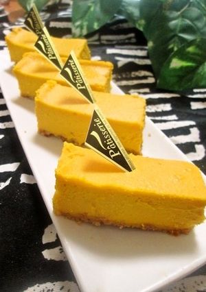 マスカルポーネ入りカボチャのチーズケーキ-レシピのメイン写真