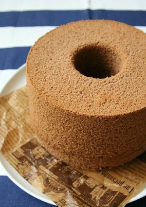 ココアシフォンケーキ-レシピのメイン写真