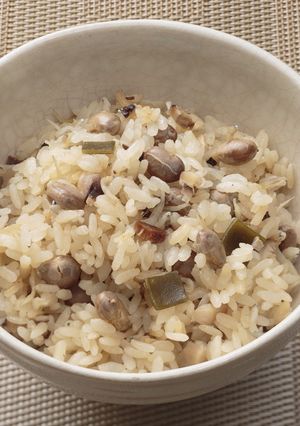 炒り大豆ごはん-レシピのメイン写真