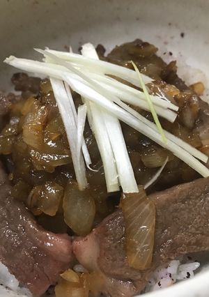 【食戟のソーマ】シャリアピンステーキ-レシピのメイン写真