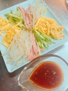 冷やし中華の具だけサラダ-レシピのメイン写真