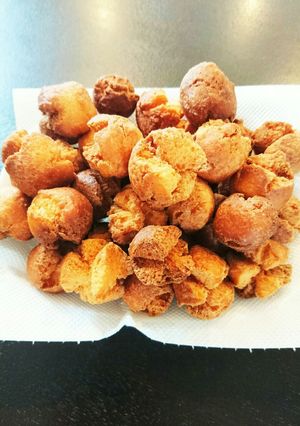 クリームチーズ入りのサーターアンダギー❕-レシピのメイン写真