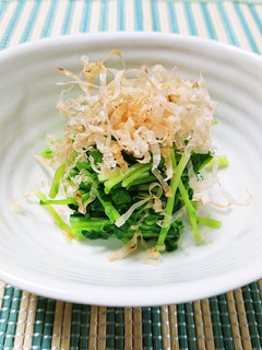 ✨豆苗のお浸し-レシピのメイン写真