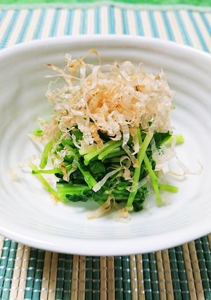 ✨豆苗のお浸し-レシピのメイン写真
