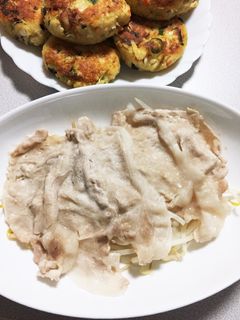 レンジで簡単もやし肉巻き-レシピのメイン写真