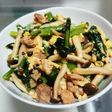 ふわふわ玉子の鶏肉炒め