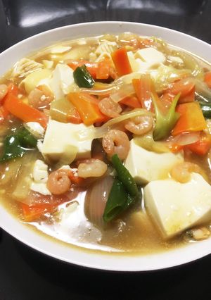 簡単！豆腐の中華あんかけ〜レモン風味〜-レシピのメイン写真