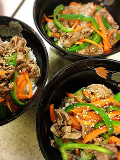 スタミナ源でスピード簡単スタミナ丼!-レシピのメイン写真