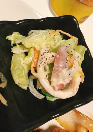 イカとキャベツのサラダ-レシピのメイン写真