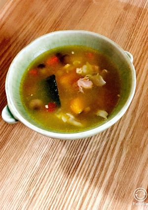押麦とドライトマトで野菜のスープ-レシピのメイン写真