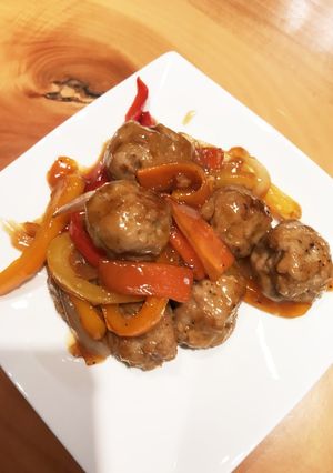 作り置き肉団子で酢豚風-レシピのメイン写真
