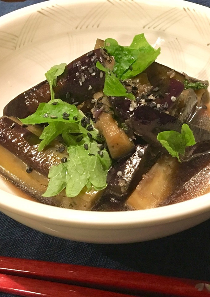 簡単！めんつゆで☆ナスのさっと煮-レシピのメイン写真