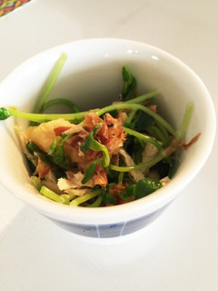 豆苗の白だし和え☘-レシピのメイン写真