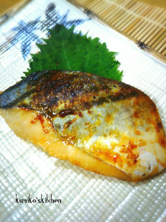 普通の味噌で冷めても美味しい鰆西京焼き-レシピのメイン写真