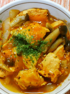 簡単♪鶏むね肉と玉ねぎの生姜ケチャップ煮-レシピのメイン写真