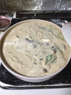 酒粕と豆乳の鍋-レシピのメイン写真