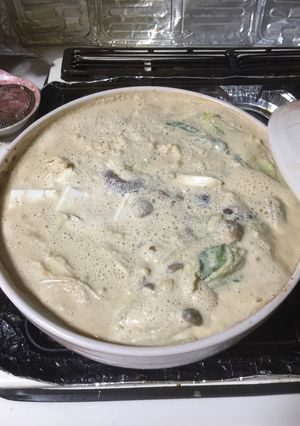 酒粕と豆乳の鍋-レシピのメイン写真