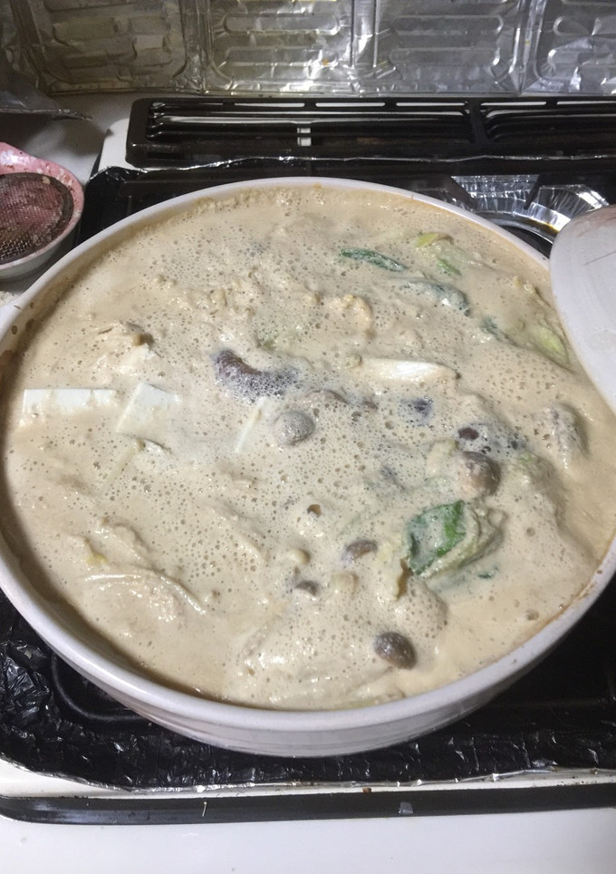 酒粕と豆乳の鍋-レシピのメイン写真