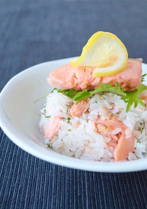 ［鮭と大葉 さっぱりレモン 混ぜ寿司］-レシピのメイン写真