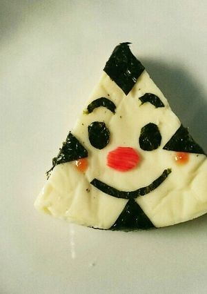 三角チーズでおむすびまん♪-レシピのメイン写真
