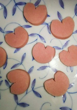 魚肉ソーセージをハートに切る方法-レシピのメイン写真