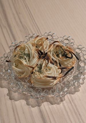 余ったそうめんで！クルクルパリパリ-レシピのメイン写真