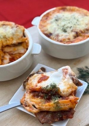 簡単！餃子の皮でお肉たっぷりラザニア風-レシピのメイン写真