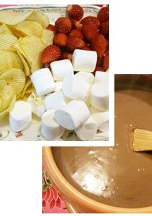 チョコフォンデュ-レシピのメイン写真