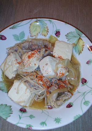 バカタレ肉豆腐-レシピのメイン写真