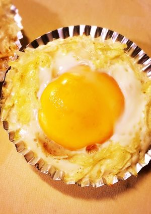 お弁当に♡キャベツマヨのたまご乗せ焼き-レシピのメイン写真