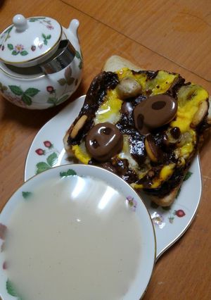 サクサクパンダとろける卵サンド-レシピのメイン写真