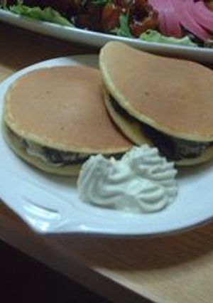 ケーキMIXでもっちもちのどら焼き~❤-レシピのメイン写真