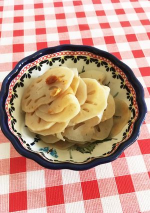 黄金比！れんこんのきんぴら-レシピのメイン写真