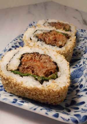 プルコギ胡麻ロール-レシピのメイン写真