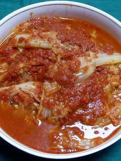 豚バラ肉と白菜のトマト煮込み-レシピのメイン写真